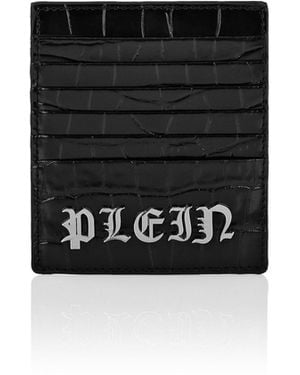 Philipp Plein Inhaber Von Kreditkarten Gothic Plein - Schwarz