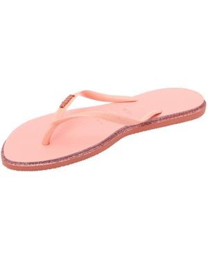 Havaianas Pantolette Slim Point Glitter - Pink