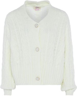 Aleva Strickjacke - Weiß