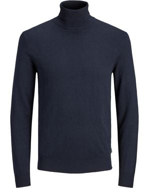 Jack & Jones Pullover Emil Knit - Blau