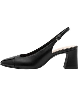 Tamaris Pumps Lederpumps - Braun