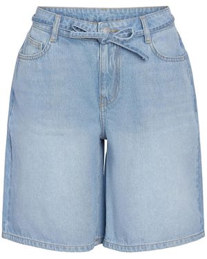 Noisy May Shorts Nmmaisy - Blau