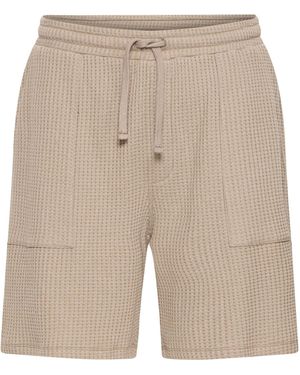 Solid Sweatshorts Sdalann - Natur