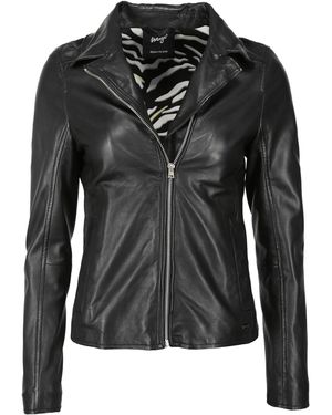 Maze Lederjacke - Schwarz