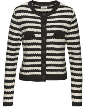 Lascana Strickjacke - Schwarz