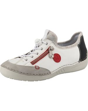 Rieker Schnürschuh - Weiß