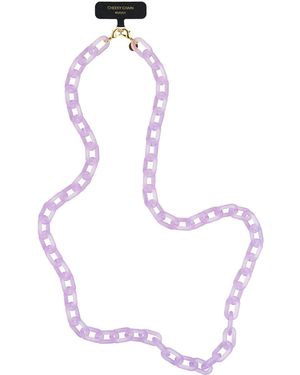 CHEEKY CHAIN MUNICH Handykette Icy - Weiß