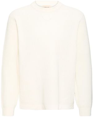 Solid Pullover Sdvian - Weiß