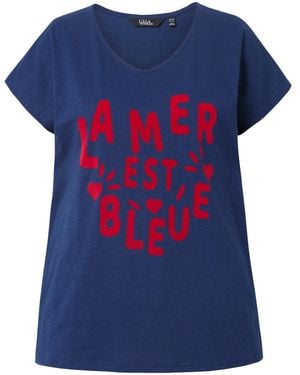Ulla Popken T-Shirt - Blau