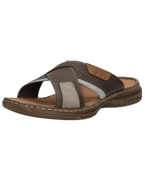Rieker Pantolette Open Teen - Braun