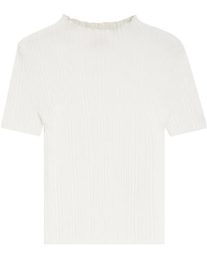 HUGO Pullover Sarphapilk - Weiß