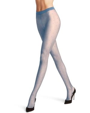 FALKE Strumpfhose Dot - Blau