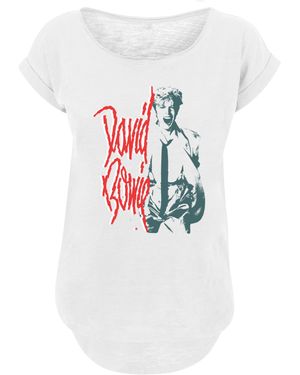 F4NT4STIC Shirt David Bowie - Weiß