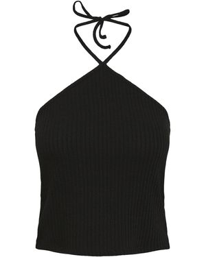 Pieces Top - Schwarz