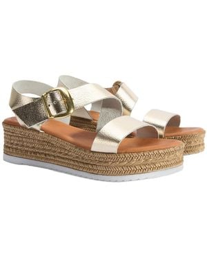 Desa Sandale Sandalen - Mettallic