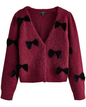 Next Strickjacke - Rot