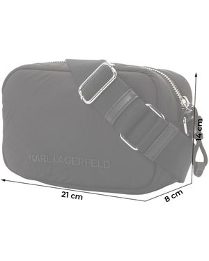 Karl Lagerfeld Umhängetasche Ikon - Grau
