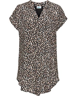 Beach Time Bluse - Schwarz