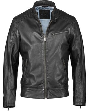 Bugatti Lederjacke Budomenico - Schwarz
