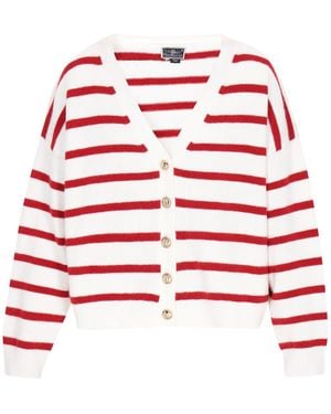DreiMaster Maritim Strickjacke - Rot
