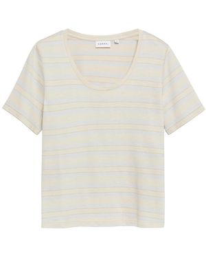Comma, T-Shirt - Weiß