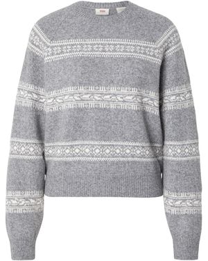 Levi's Levis Pullover Jolie Fairisle - Grau