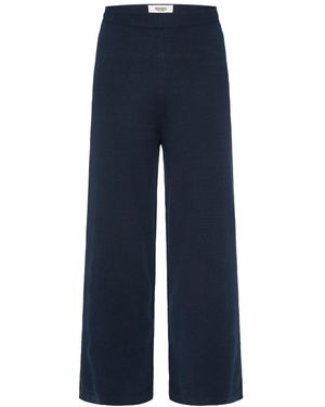 SENSES.THE LABEL Culotte Aus Feinstrick - Blau