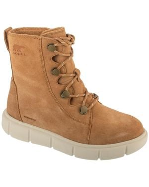 Sorel Schnürstiefelette Explorer Iii Joan - Weiß