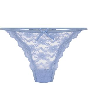 Hunkemöller String - Blau
