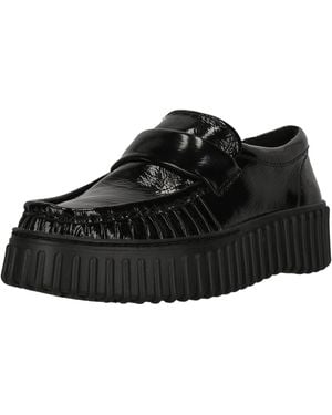 Clarks Schlupfschuhe Torhill Mocc Pat - Schwarz