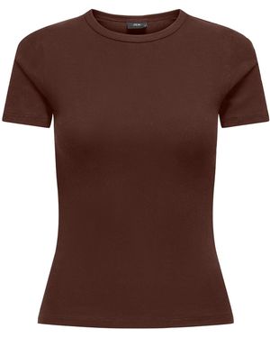 Jdy T-Shirt Lucky - Braun