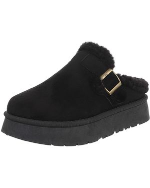 Ital-Design Pantolette - Schwarz