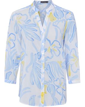 Franco Callegari Bluse - Blau