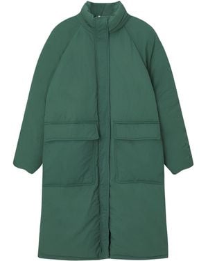 Pull&Bear Mantel - Grün
