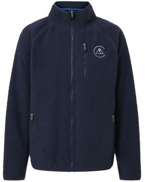 CASH-MERE.CH Fleecejacke - Blau