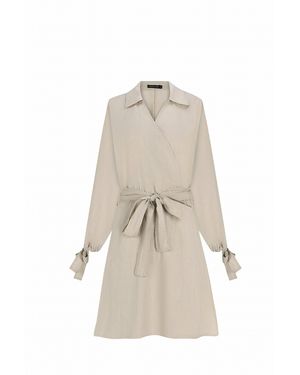 FRESHLIONS Kleid Joana - Natur