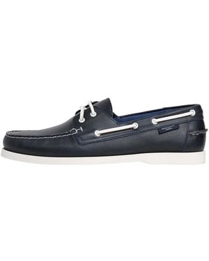 Hackett Mokassin Deck One - Blau