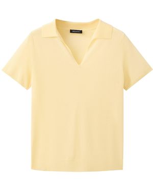 Mango Pullover Luxon - Gelb