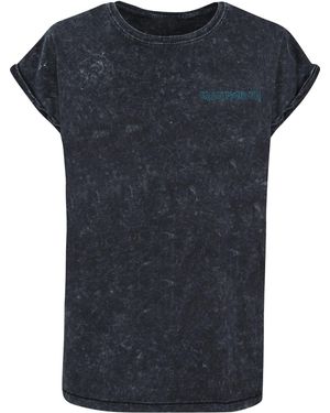 Merchcode Shirt Powerslave - Blau