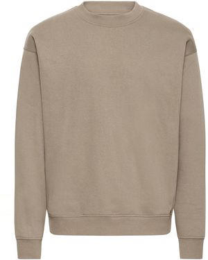 Solid Sweatshirt Lenz - Braun