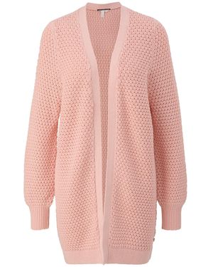 QS Strickjacke - Pink