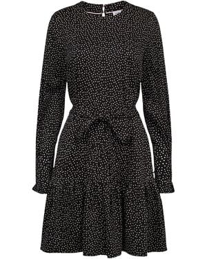 Numph Kleid Nudotsie - Schwarz