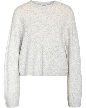 Noisy May Pullover Nmsmilla - Weiß
