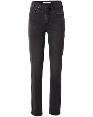 Levi's Levis Jeans 724 High Rise Straight - Schwarz