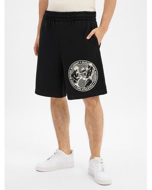 HUGO Sweatshort Dubox - Schwarz