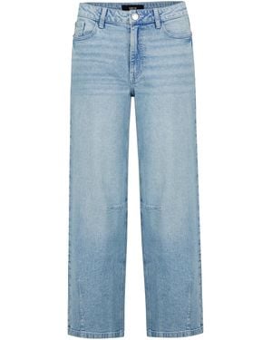 Zero Modern Fit Jeans Mit Waschung - Blau