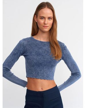 Dilvin Pullover Pullover - Blau