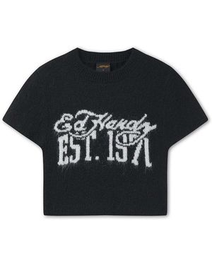 Ed Hardy T-Shirt 1971 - Schwarz