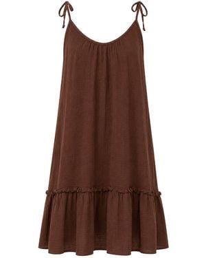 SassyClassy Kleid - Braun