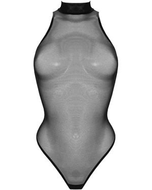 Bordelle Wäschebody Signature - Grau